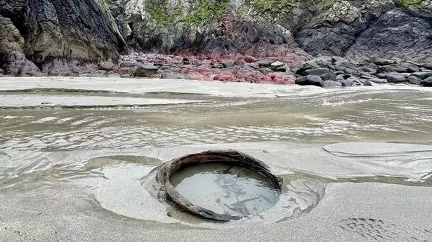 Locals warned to stay away from lethal Second World War relics washing up on UK beach