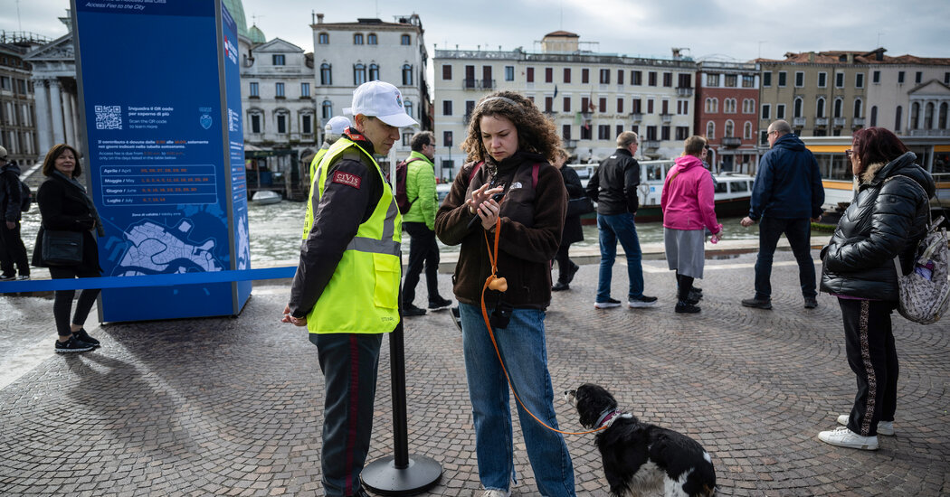 Venice Implements Entry Fee to Deter Tourists