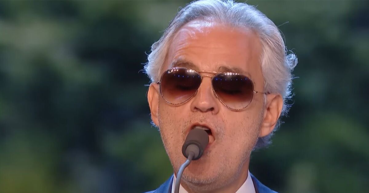 Andrea Bocelli sings Amazing Grace in spectacular new live performance | Music | Entertainment