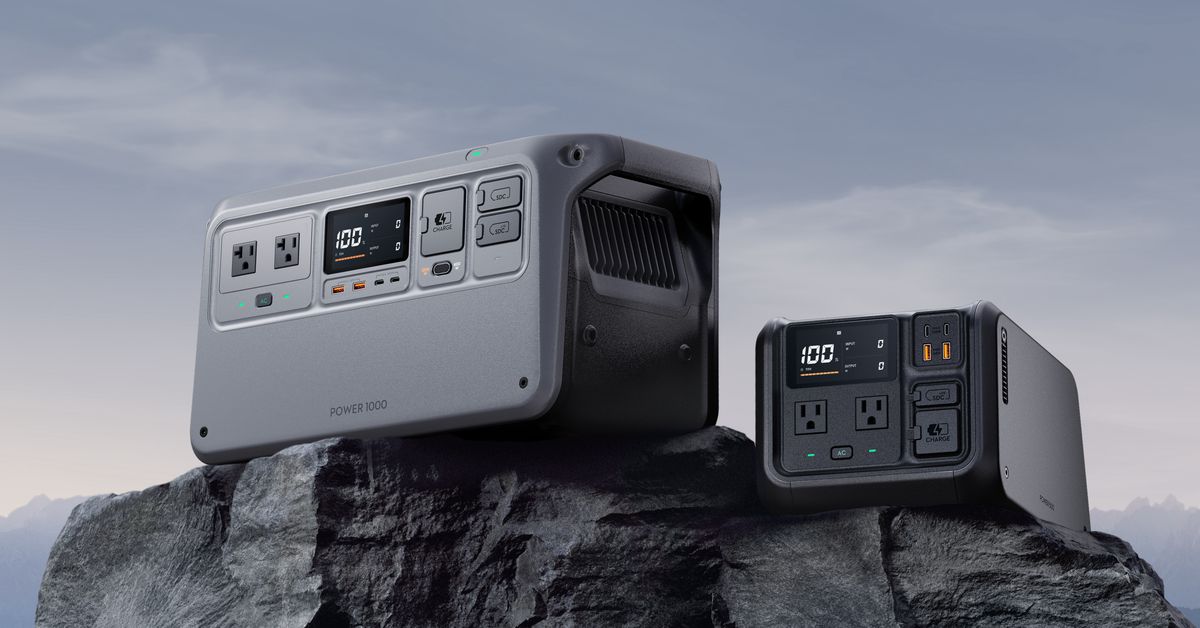 DJI’s first power stations debut a new bi-directional port