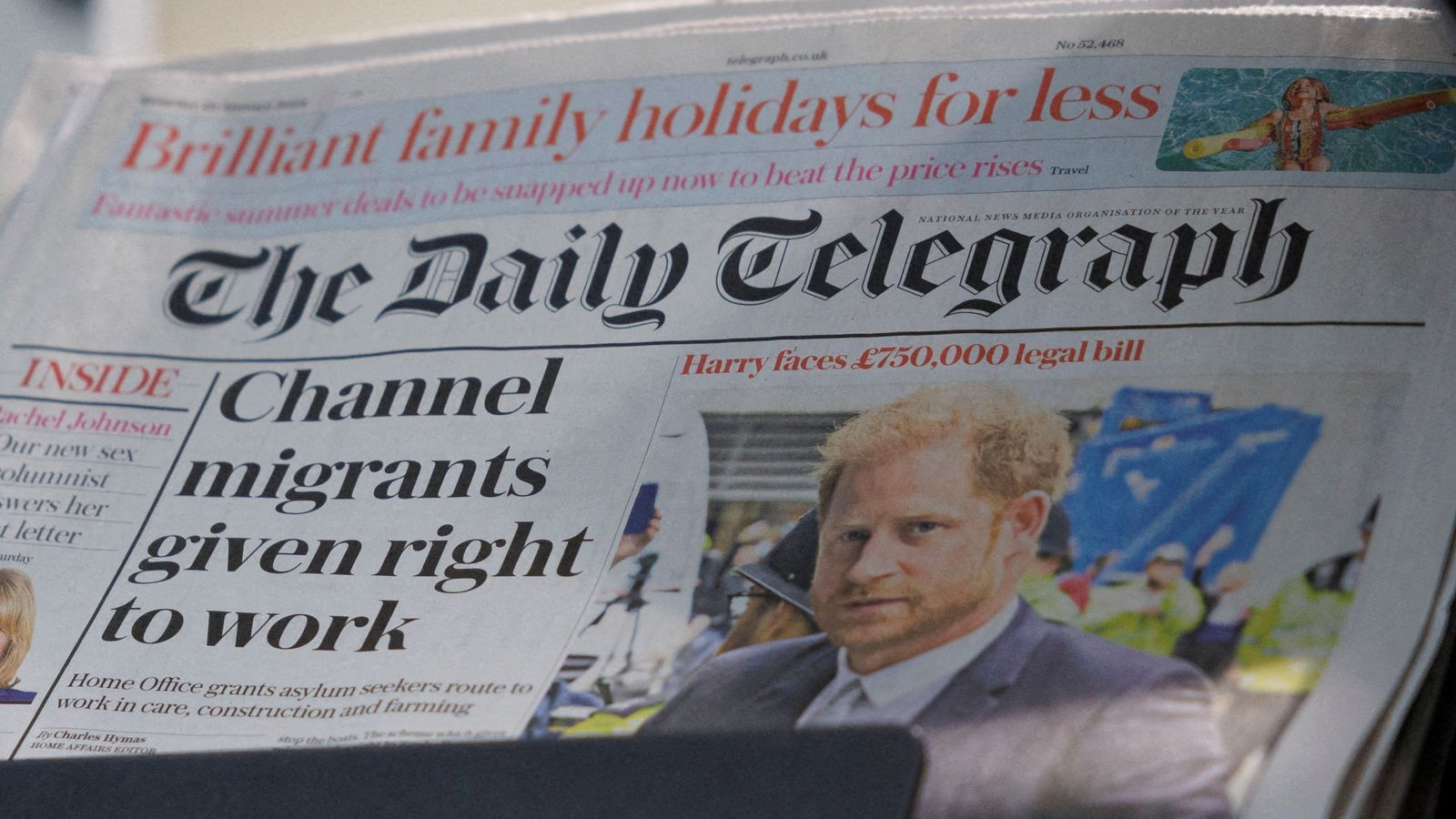 Telegraph put up for sale after ownership battle with government | Business News