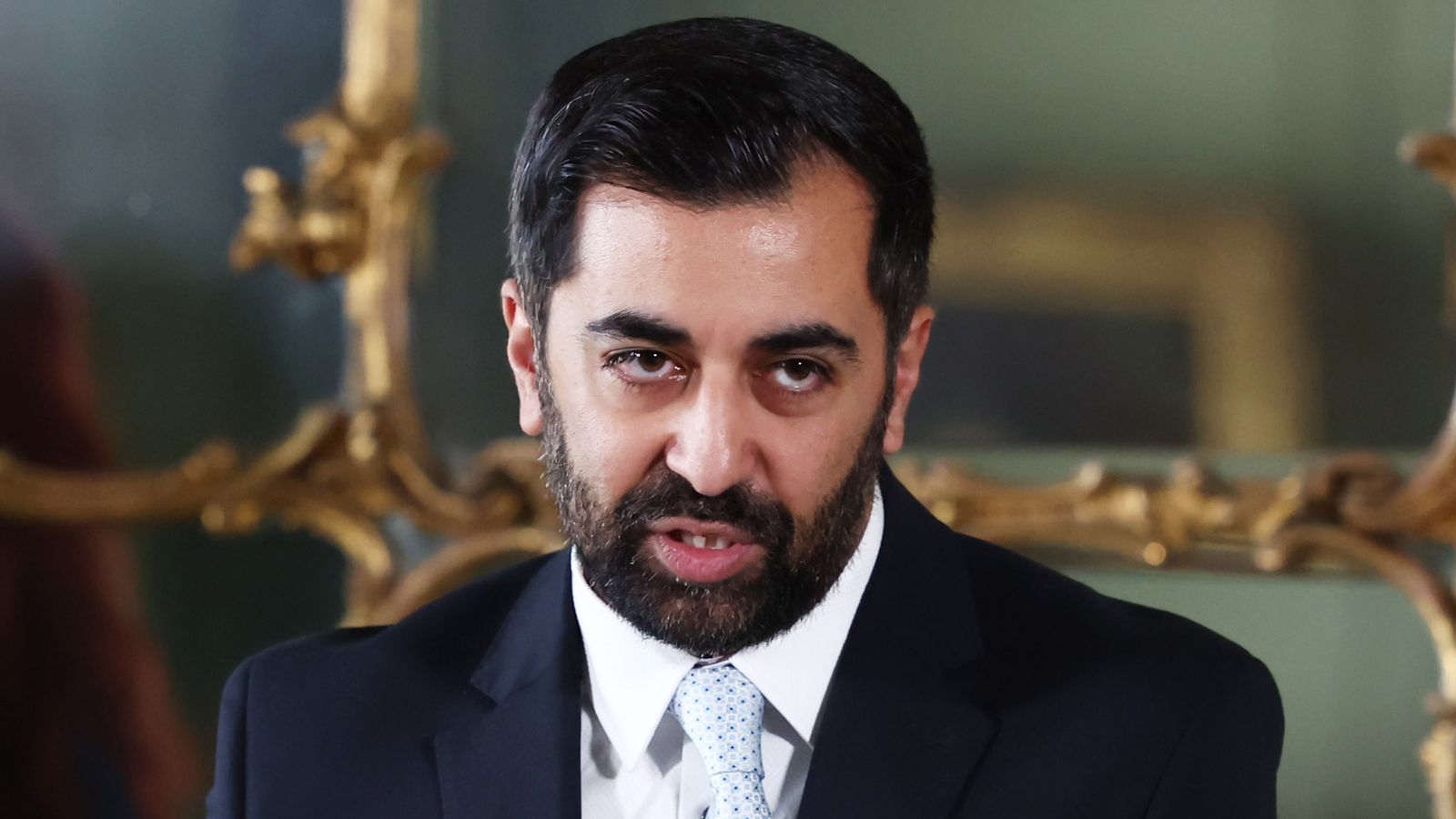 Humza Yousaf: Scotland’s first minister cancels speech as he fights for his political survival | Politics News
