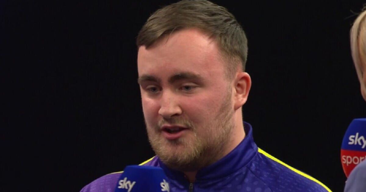 Luke Littler put on spot with tough question after Premier League win | Other | Sport