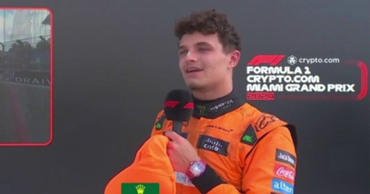 Lando Norris forces Sky Sports to issue apology in interview after winning Miami GP | F1 | Sport