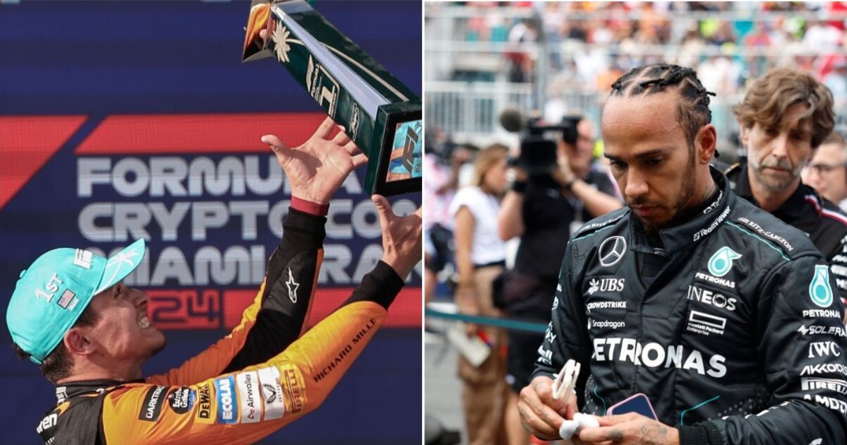 F1 LIVE: Norris parties with Verstappen as Mercedes line-up rogue Hamilton replacement | F1 | Sport