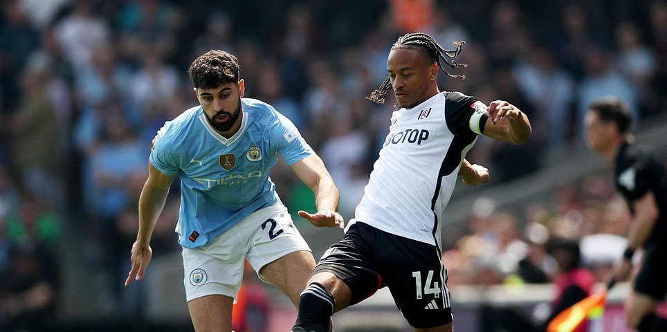 Fulham 0-0 Man City – Premier League: Live score, team news and updates as Ruben Dias starts for the visitors in place of Kyle Walker – as Pep Guardiola’s side look to move to the top of the table with a win at Craven Cottage