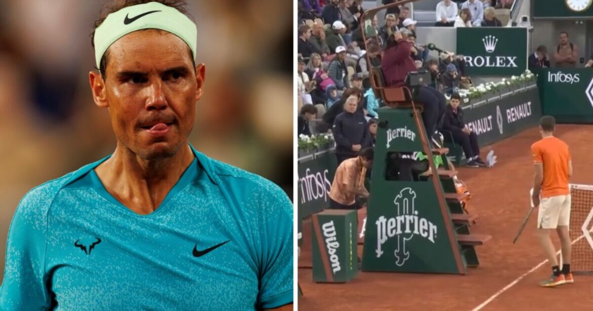 French Open LIVE: Rafael Nadal decision slammed as star calls for umpire change
