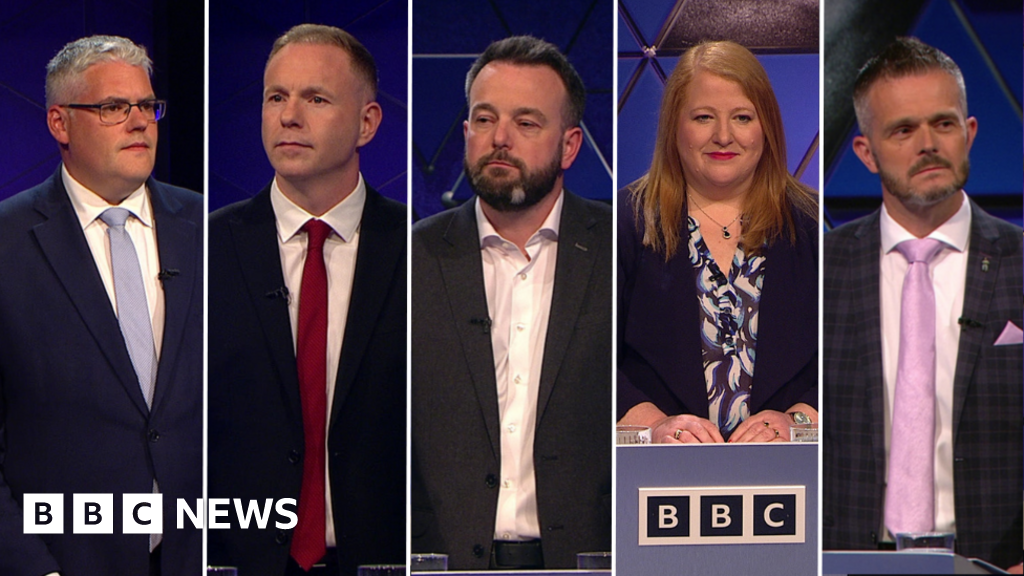 NI political parties face off in BBC TV debate