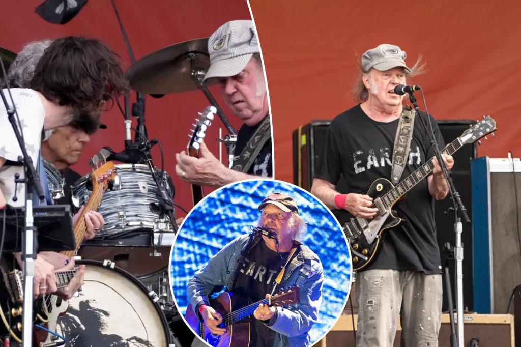 Neil Young and Crazy Horse cancel ‘Love Earth’ tour due to illness