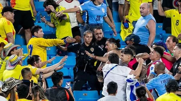 Darwin Nunez fights fans to defend his family as Liverpool star in Copa America brawl