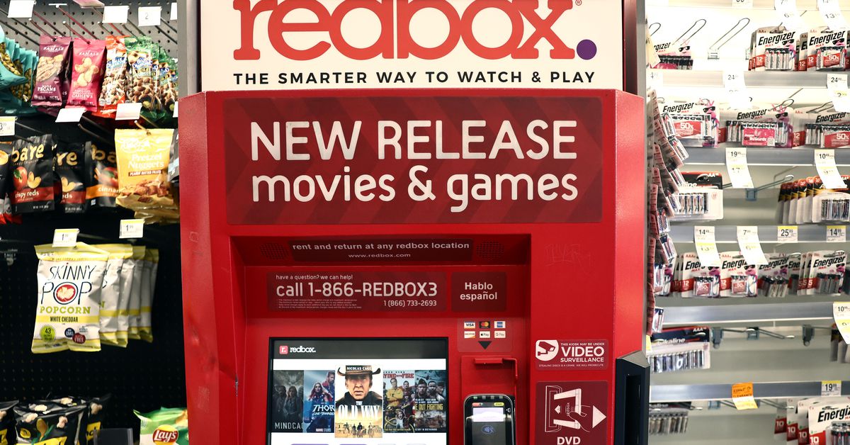 Redbox shuts down as its parent company declares Chapter 7 bankruptcy