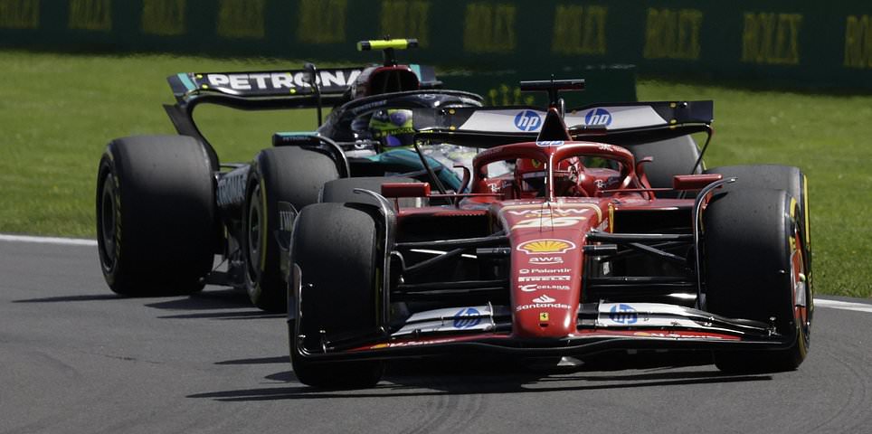 F1- Belgian Grand Prix LIVE: Start time, leaderboard and lap-by-lap updates as George Russell holds off Lewis Hamilton to seal victory