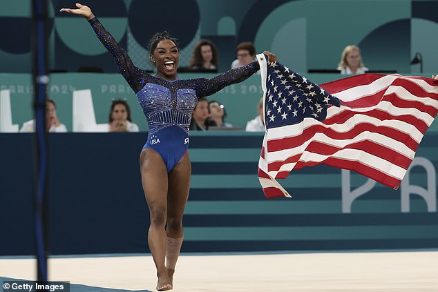 Simone Biles reveals surprise reason why Paris all-around final was her most stressful competition EVER – despite winning another gymnastics gold!
