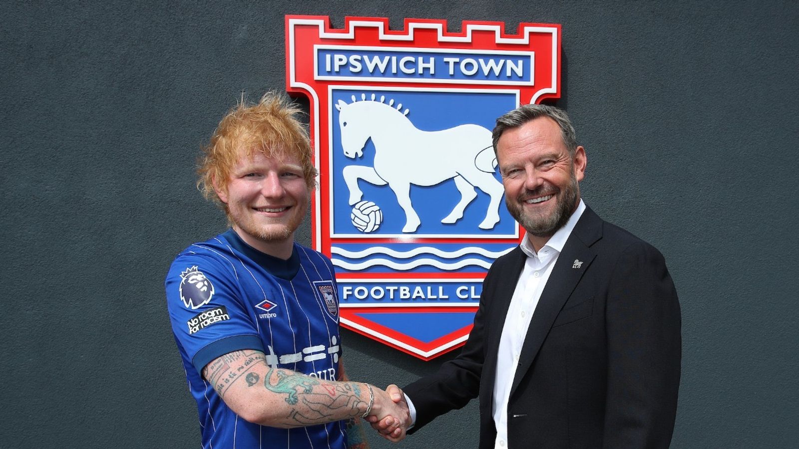 Ed Sheeran buys minority stake in Ipswich Town – and celebrates with tractor ride | Business News