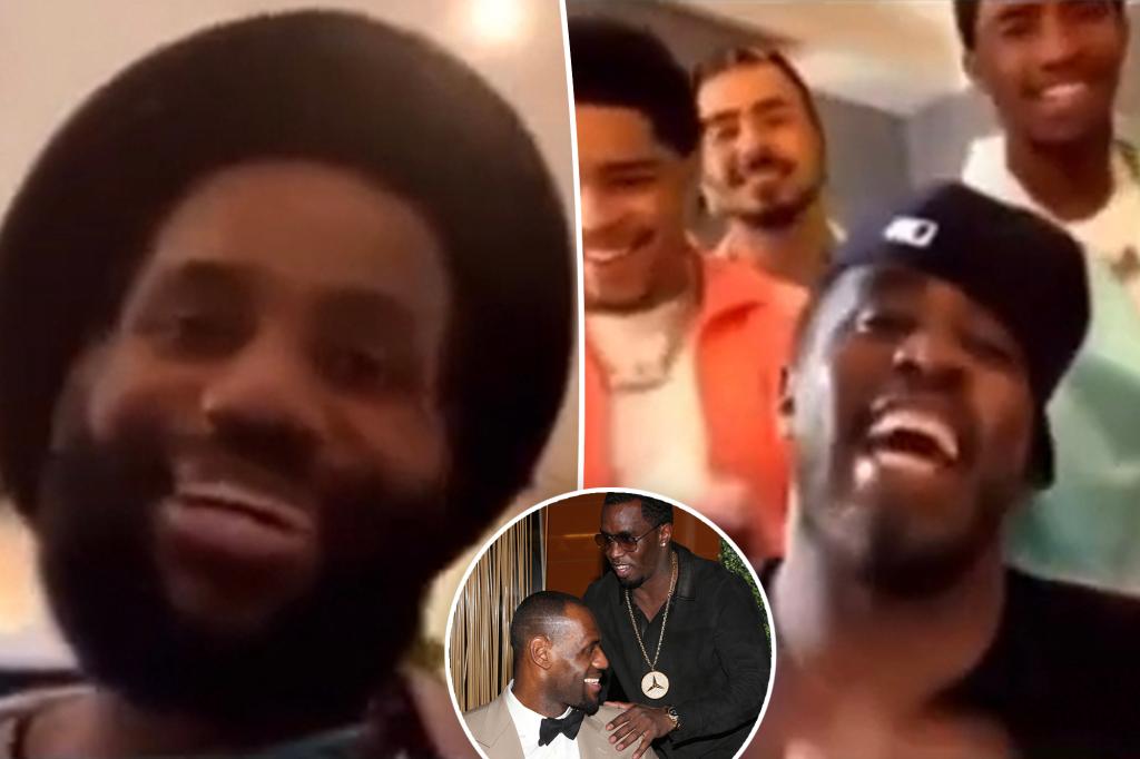 LeBron James tells Sean Combs ‘ain’t no party like a Diddy party’ in resurfaced video