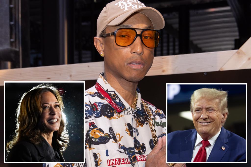 Pharrell Williams ‘annoyed’ with celebrity political endorsements