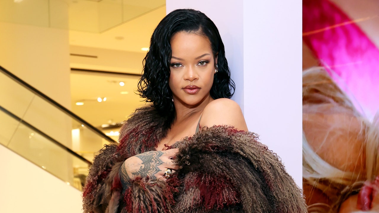 Rihanna Says Lingerie Should Be Worn ‘Anywhere You Want’ While Dressed in a Lace Corset at the Mall