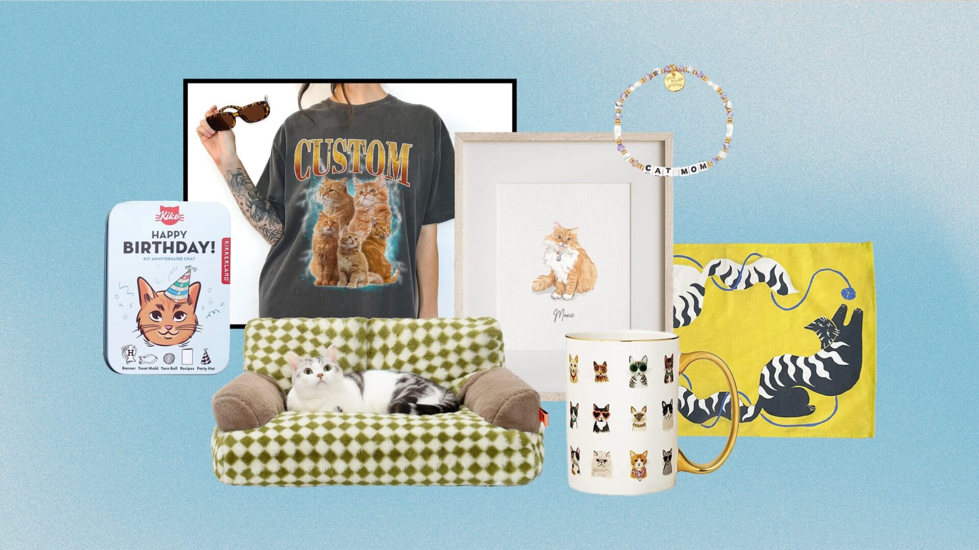 29 Gifts for Cat Lovers That Are Personalized and Playful in 2024