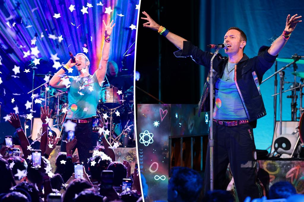 Coldplay celebrates new album with rare club show in Brooklyn