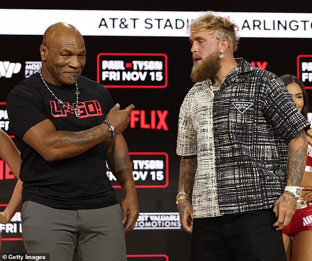 Mike Tyson delivers chilling message to Jake Paul as 58-year-old former undisputed world heavyweight champion reacts to his opponent claiming boxing ‘is my sport now’