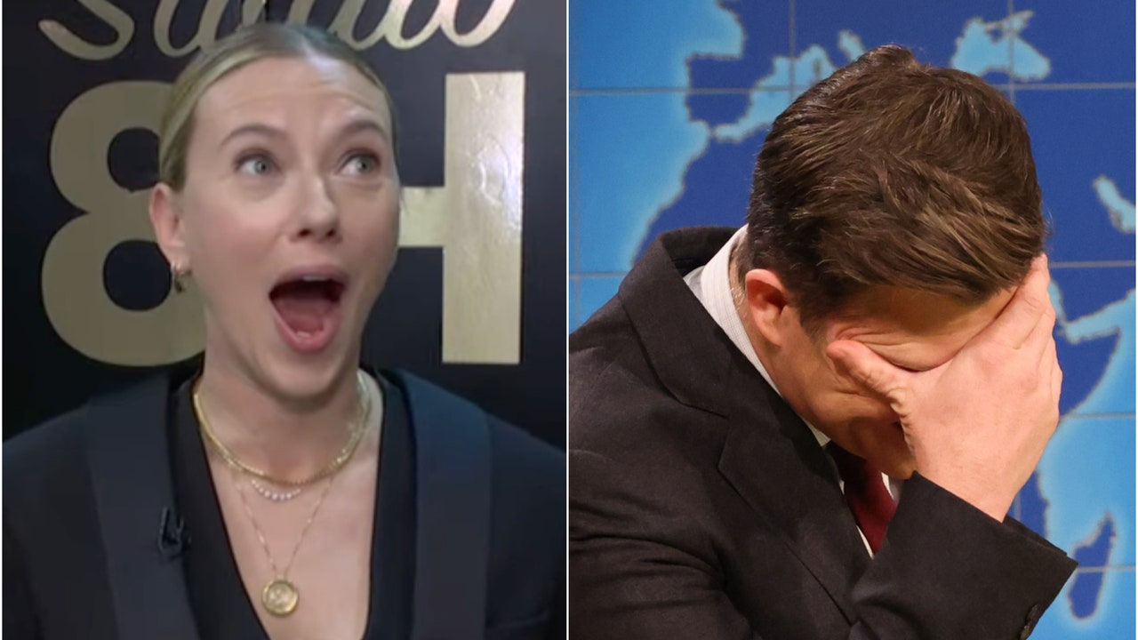 Scarlett Johansson Had a Visceral Reaction to Colin Jost’s Explicit Jokes About Her on Saturday Night Live