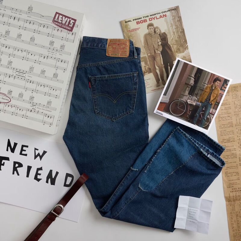 Singer-Inspired Jeans : Bob Dylan’s custom jeans