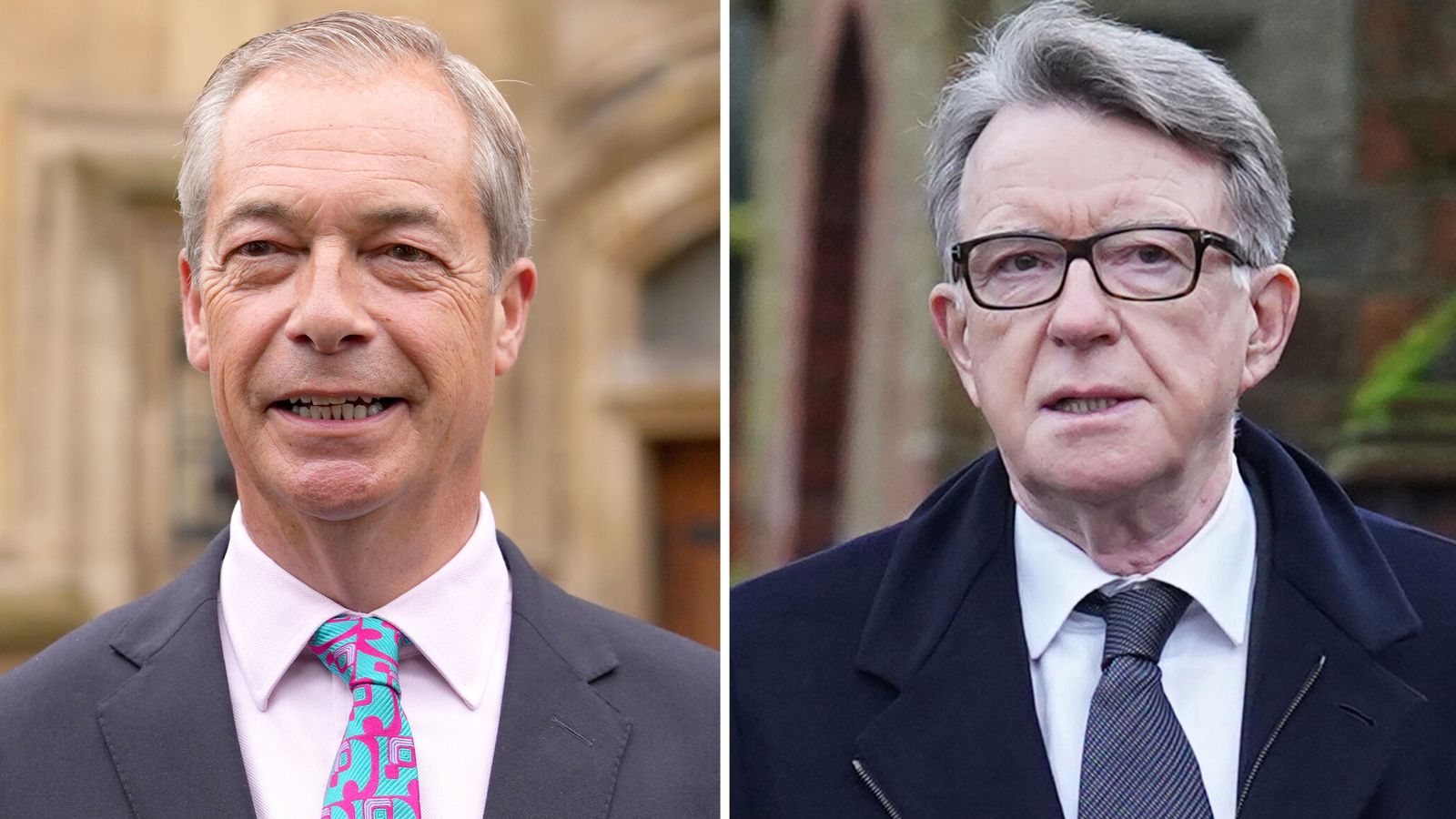 Nigel Farage willing to help Lord Mandelson negotiate with Donald Trump | Politics News