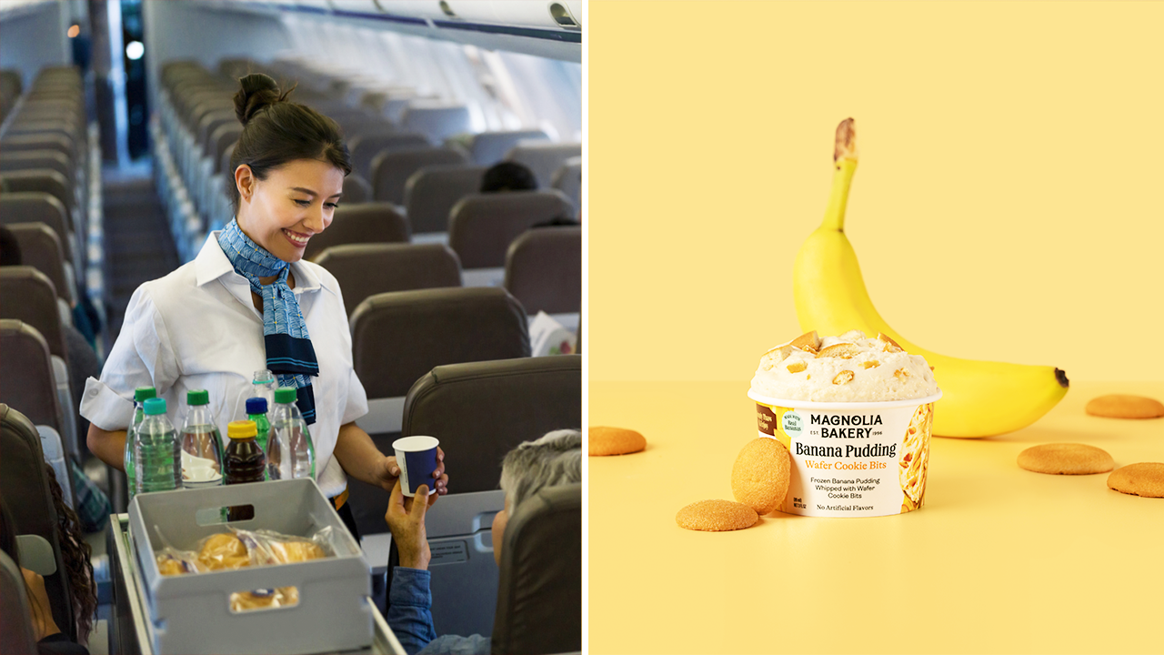 Major airline brings Magnolia Bakery’s viral banana pudding to passengers on select flights