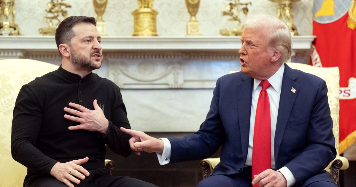 Trump and Zelenskyy row will have ‘Putin laughing so loud the Kremlin will be shaking’