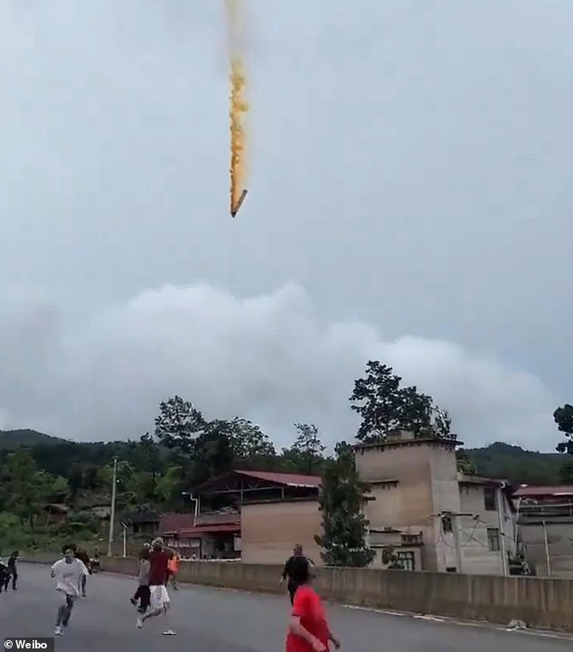 Scientists reveal just how likely it is that someone will be KILLED by an out-of-control rocket this year