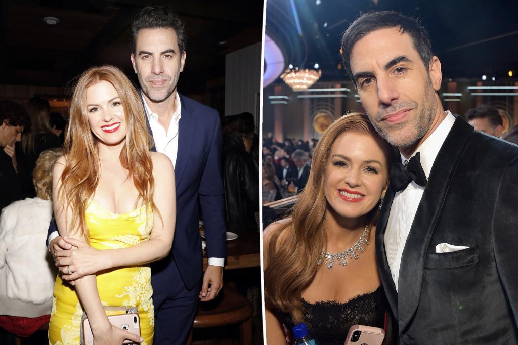 Sacha Baron Cohen feels ‘utterly betrayed’ by Isla Fisher’s new remarks as their $75M divorce gets nasty: report