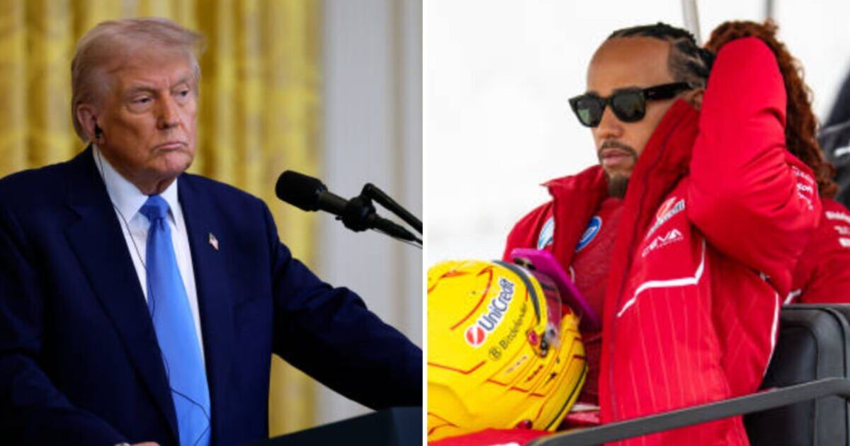 F1 LIVE: Hamilton responds to Donald Trump threat as driver forced to skip testing session | F1 | Sport