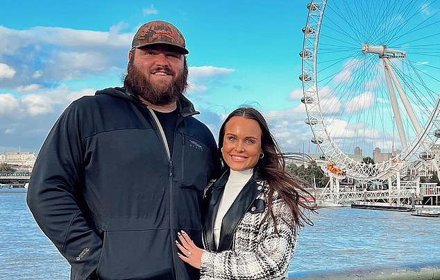 NFL star Ben Cleveland’s wife responds to cheating claims