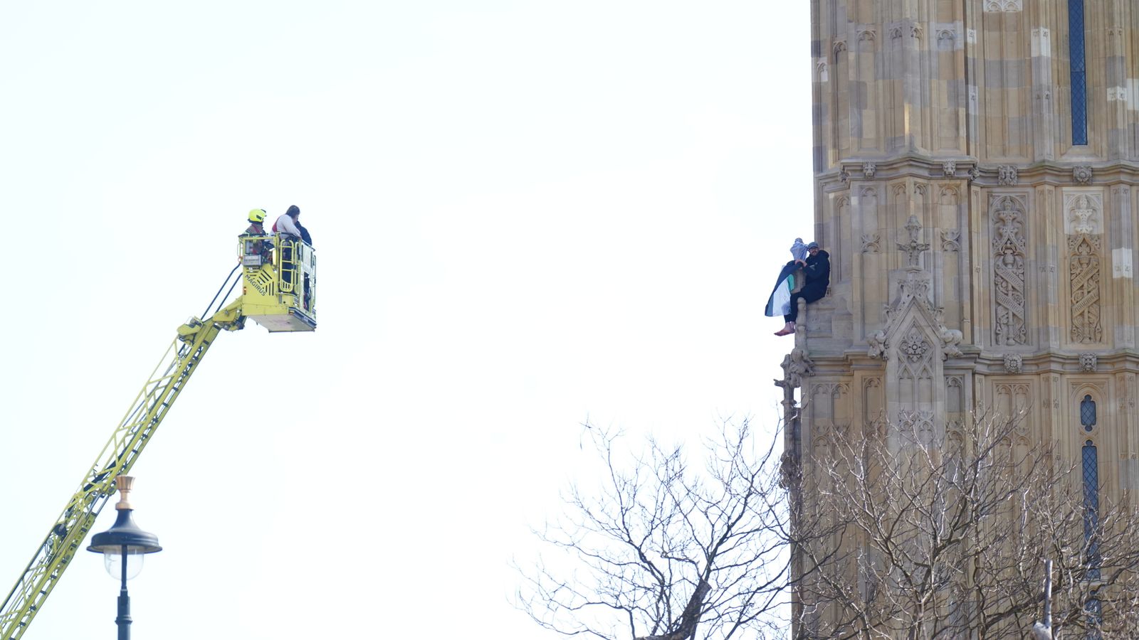Man charged after climbing Big Ben’s Elizabeth Tower | UK News