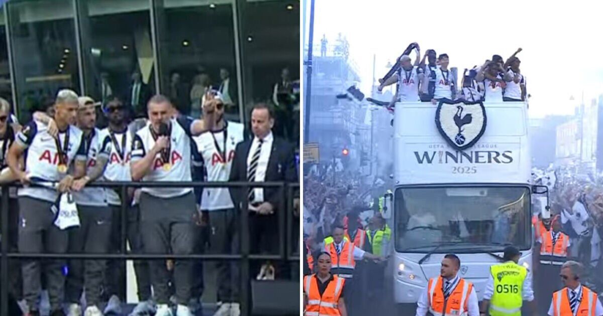 Tottenham parade LIVE: Postecoglou makes sack statement in passionate on-stage speech | Football | Sport