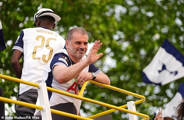 Ange Postecoglou admits his Tottenham future is still in doubt despite Europa League triumph… as he warns ‘sometimes they kill off the main character’