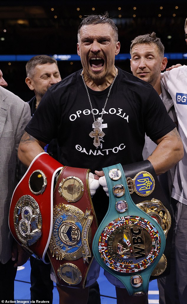 Oleksandr Usyk reveals he has his sights set on retirement after defeating Daniel Dubois as he backs Brit to still have a bright future