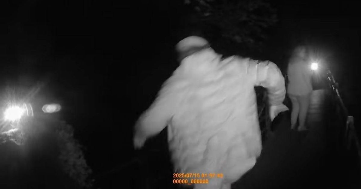 Freaked out YouTubers capture moment ghost ‘throws stones at them’ on UK bridge