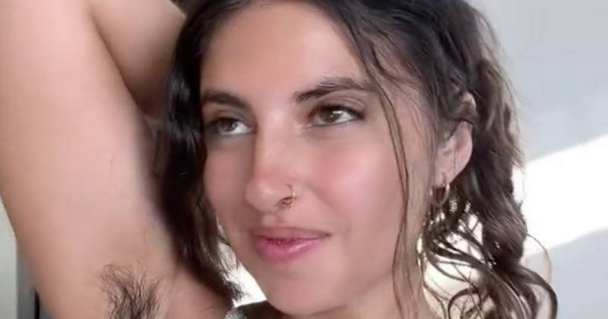 ‘Men call my hairy bits and pits gross – they’re jealous from struggling to grow beards’