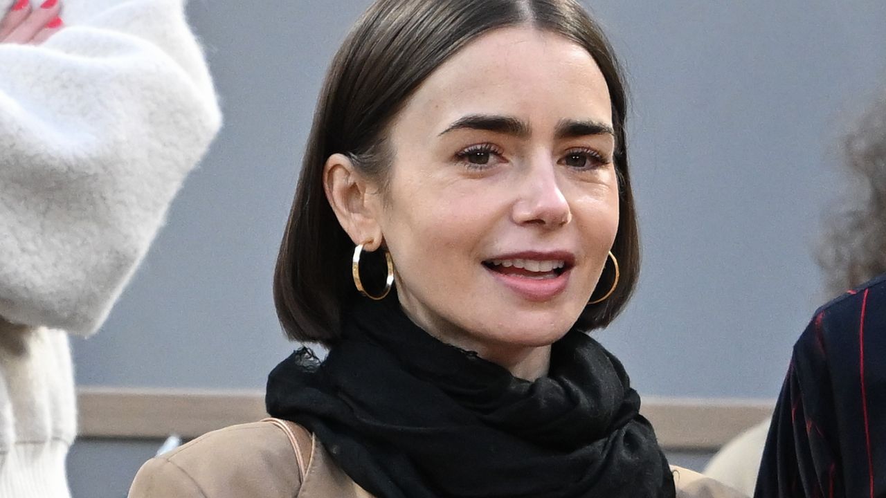Lily Collins’ Anti-Emily in Paris Travel Look Stars 2 Contrasting Trends for Fall 2025