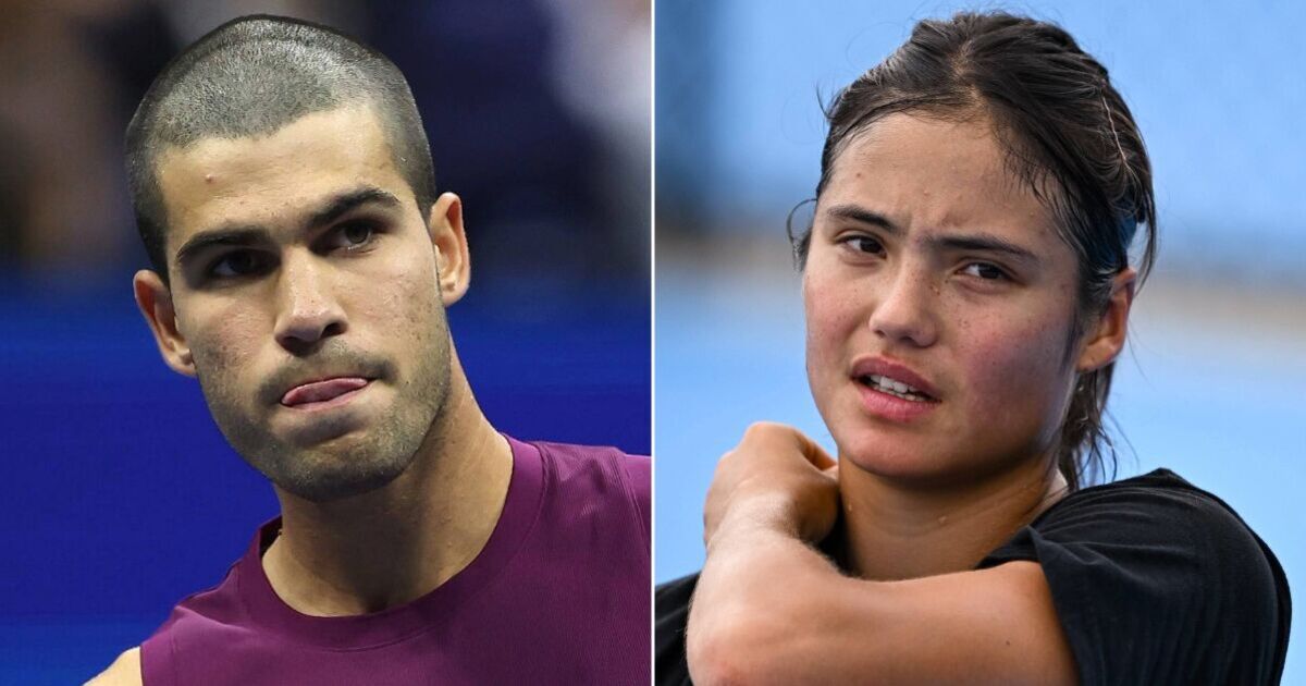 US Open LIVE: Carlos Alcaraz shows true colours as Emma Raducanu targeted by rivals