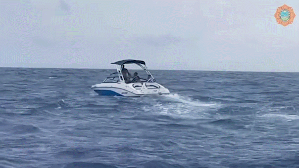 Eight passengers saved from sinking boat in rough waters off Miami-Dade