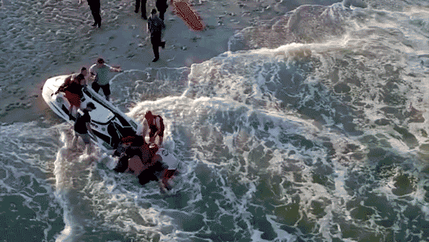 Rip current kills 1 with 6 rescued at popular beach in Seaside Heights, New Jersey