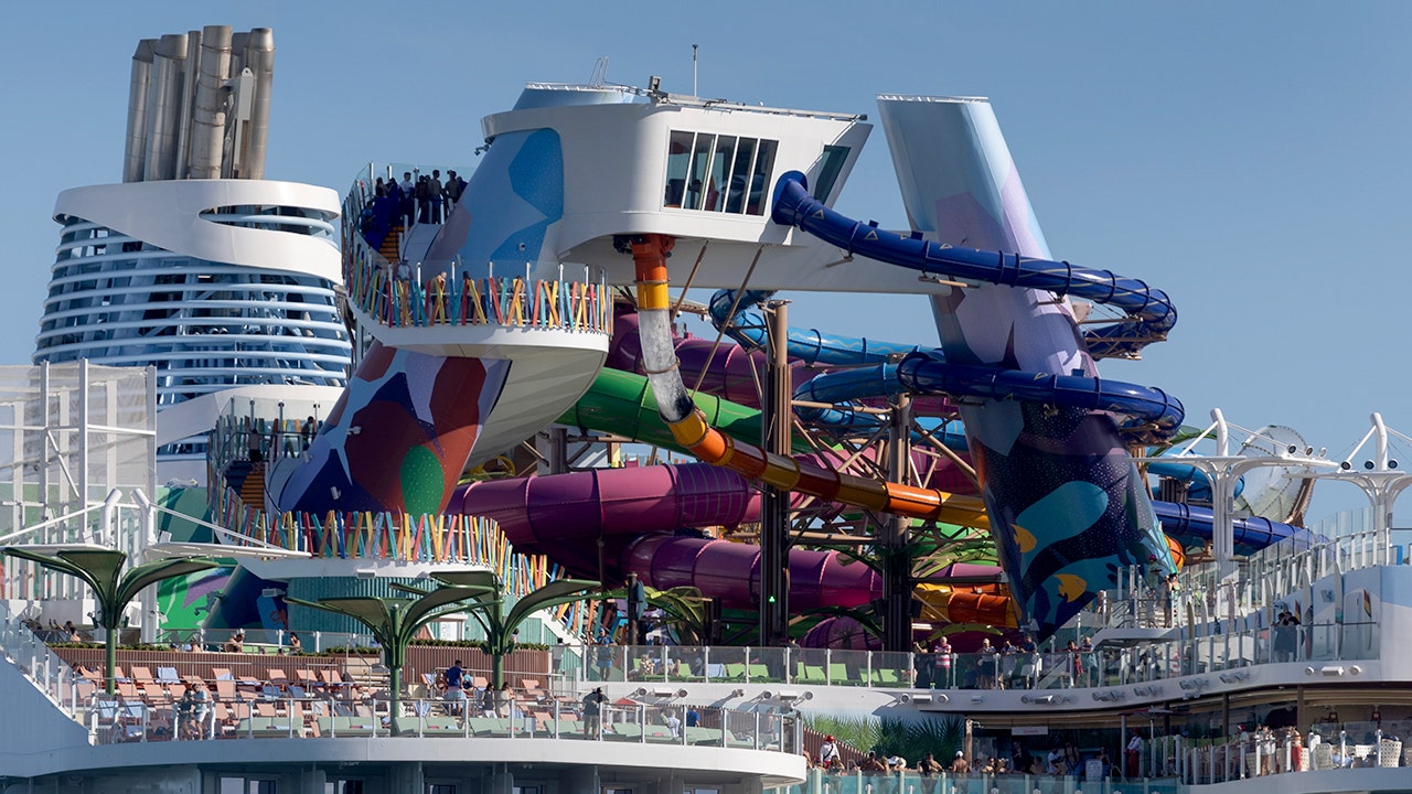 Person treated for injuries after acrylic glass breaks off water slide