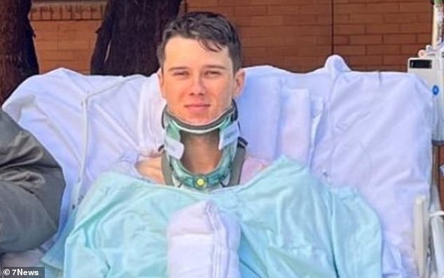 Son of Aussie sporting greats gives devastating update after suffering spinal injury in horror accident