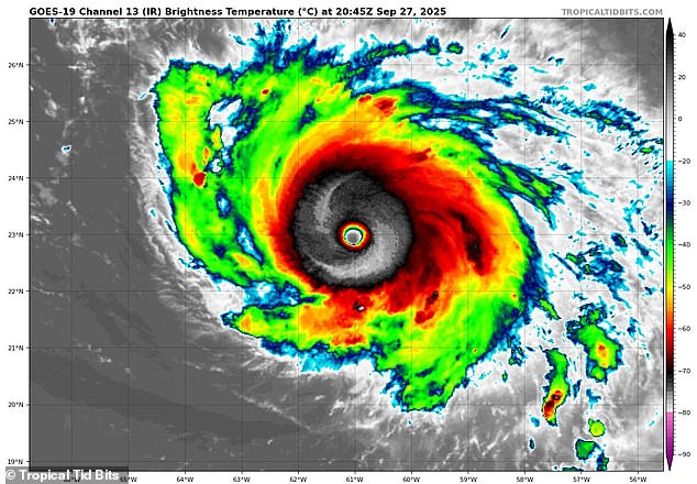 Double hurricanes threaten East Coast as Humberto explodes into Category 5 monster