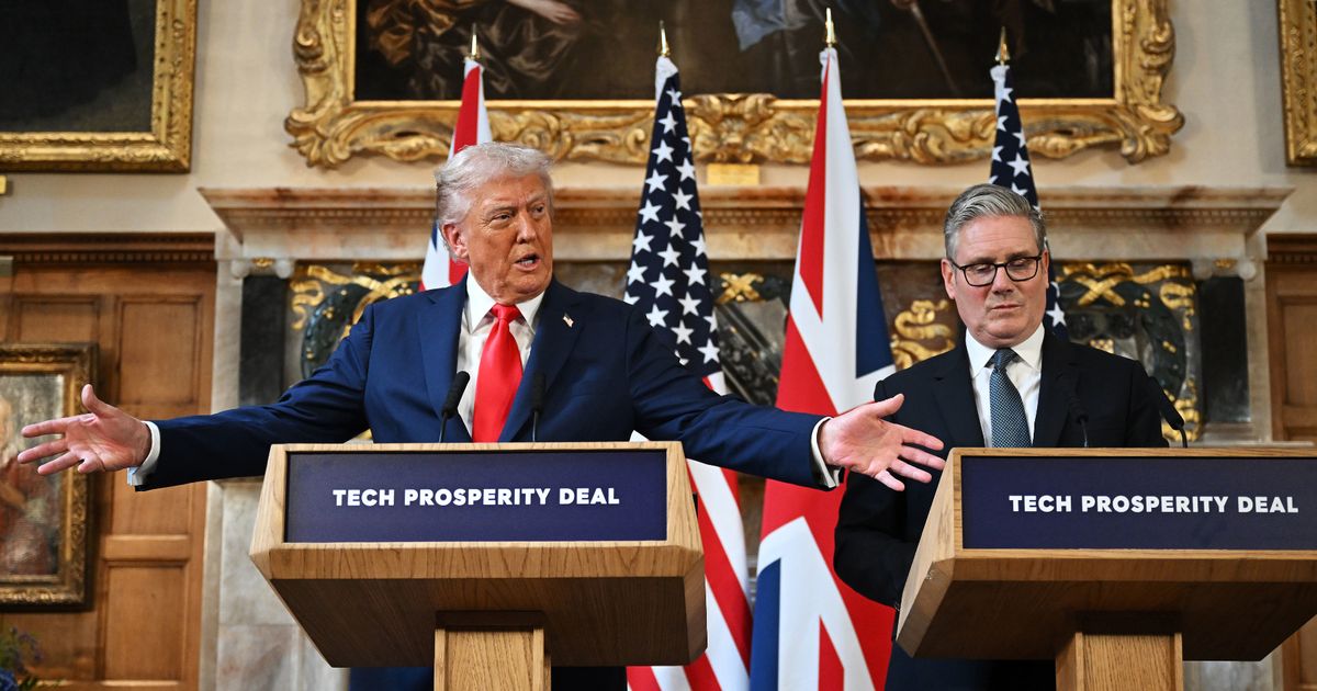 MIKEY SMITH: 12 unhinged moments from Donald Trump’s rambling press conference with Keir Starmer