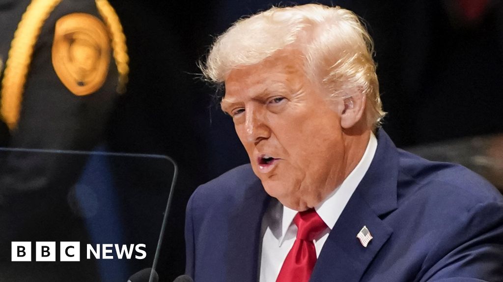 Donald Trump tells UN meeting London wants “to go to sharia law”