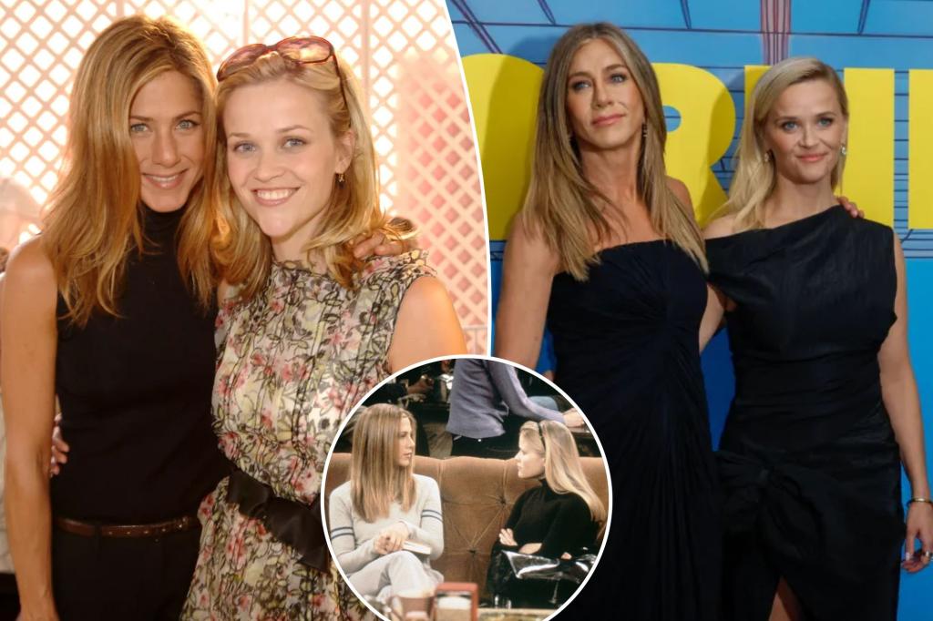 Jennifer Aniston stunned to learn friend Reese Witherspoon’s real name after 25 years