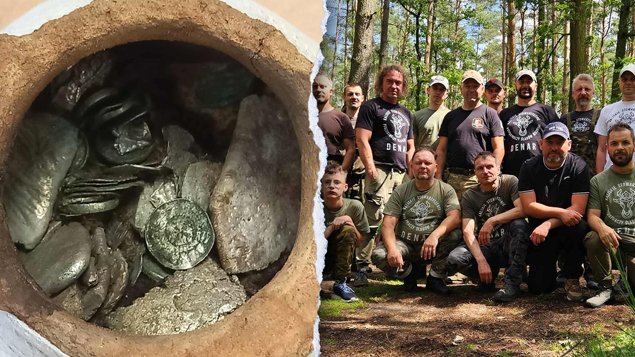 Hobbyist group members accidentally discover medieval treasures in Polish forests